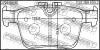 Превью - 2701-S90R FEBEST Комплект тормозных колодок, дисковый тормоз (фото 2)