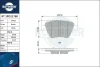 RT 1PD21780 ROTINGER Комплект тормозных колодок, дисковый тормоз