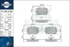 RT 2PD17230 ROTINGER Комплект тормозных колодок, дисковый тормоз