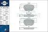 RT 2PD17240 ROTINGER Комплект тормозных колодок, дисковый тормоз