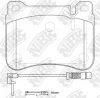 PN0037W NIBK Комплект тормозных колодок, дисковый тормоз