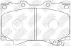Превью - PN1411 NIBK Комплект тормозных колодок, дисковый тормоз (фото 3)