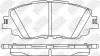 Превью - PN1857 NIBK Комплект тормозных колодок, дисковый тормоз (фото 2)