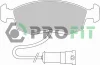 5000-0276 PROFIT Комплект тормозных колодок, дисковый тормоз