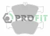 5000-1049 PROFIT Комплект тормозных колодок, дисковый тормоз