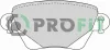 5000-1416 C PROFIT Комплект тормозных колодок, дисковый тормоз