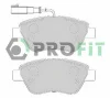 5000-1466 PROFIT Комплект тормозных колодок, дисковый тормоз