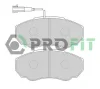 5000-1478 PROFIT Комплект тормозных колодок, дисковый тормоз