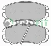 5000-1733 PROFIT Комплект тормозных колодок, дисковый тормоз