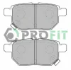 5000-2013 PROFIT Комплект тормозных колодок, дисковый тормоз