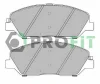 5000-2018 PROFIT Комплект тормозных колодок, дисковый тормоз