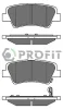 5000-2023 C PROFIT Комплект тормозных колодок, дисковый тормоз