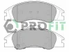 5000-2050 PROFIT Комплект тормозных колодок, дисковый тормоз