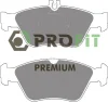 5005-1049 PROFIT Комплект тормозных колодок, дисковый тормоз