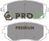5005-1639 PROFIT Комплект тормозных колодок, дисковый тормоз