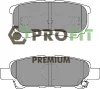 5005-1839 PROFIT Комплект тормозных колодок, дисковый тормоз