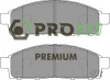 5005-2016 PROFIT Комплект тормозных колодок, дисковый тормоз