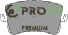 5005-4050 PROFIT Комплект тормозных колодок, дисковый тормоз