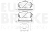 5502223430 EUROBRAKE Комплект тормозных колодок, дисковый тормоз