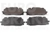 55022247139 EUROBRAKE Комплект тормозных колодок, дисковый тормоз