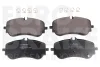 55022247153 EUROBRAKE Комплект тормозных колодок, дисковый тормоз