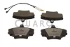 QP0910C QUARO Комплект тормозных колодок, дисковый тормоз
