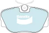 DB1130 GCT BENDIX Комплект тормозных колодок, дисковый тормоз