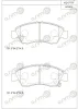 KD1777F ASIMCO Комплект тормозных колодок, дисковый тормоз