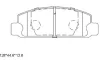 KD3772 ASIMCO Комплект тормозных колодок, дисковый тормоз