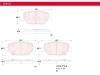 KD6122 ASIMCO Комплект тормозных колодок, дисковый тормоз