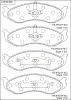 KD6204N ASIMCO Комплект тормозных колодок, дисковый тормоз