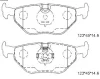 KD6737 ASIMCO Комплект тормозных колодок, дисковый тормоз