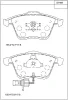 KD7409 ASIMCO Комплект тормозных колодок, дисковый тормоз