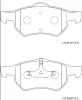 KD7525 ASIMCO Комплект тормозных колодок, дисковый тормоз