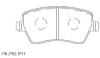 KD7785 ASIMCO Комплект тормозных колодок, дисковый тормоз