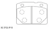 KD8706 ASIMCO Комплект тормозных колодок, дисковый тормоз