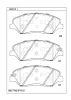 KD9110 ASIMCO Комплект тормозных колодок, дисковый тормоз