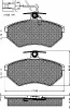 10252 BSF Комплект тормозных колодок, дисковый тормоз