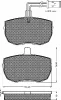 10289 BSF Комплект тормозных колодок, дисковый тормоз
