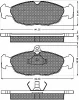 10345 BSF Комплект тормозных колодок, дисковый тормоз