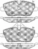 10771 BSF Комплект тормозных колодок, дисковый тормоз