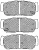 10876 BSF Комплект тормозных колодок, дисковый тормоз