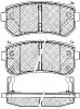 10902 BSF Комплект тормозных колодок, дисковый тормоз