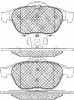 10979 BSF Комплект тормозных колодок, дисковый тормоз