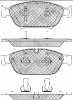 20006 BSF Комплект тормозных колодок, дисковый тормоз