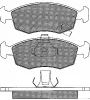 20029 BSF Комплект тормозных колодок, дисковый тормоз
