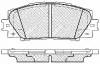 20060 BSF Комплект тормозных колодок, дисковый тормоз