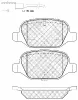 20132 BSF Комплект тормозных колодок, дисковый тормоз