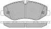 20139 BSF Комплект тормозных колодок, дисковый тормоз