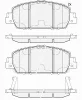 20146 BSF Комплект тормозных колодок, дисковый тормоз